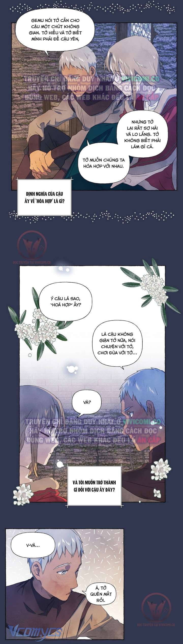 [18+] Chàng Sói Ngốc Và Nàng Thủ Thư Chapter 16 - Trang 3