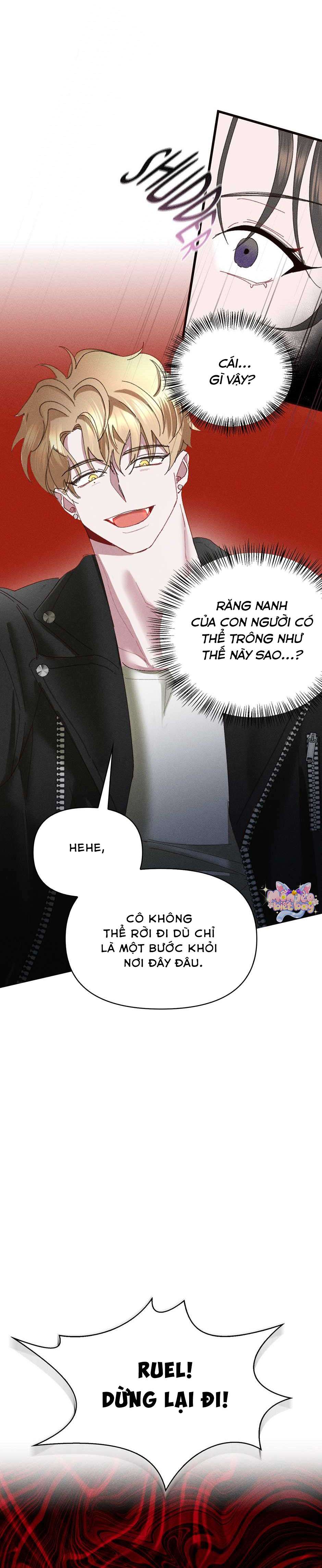 [18+] Nụ Hôn Máu Chapter 1 - Trang 4