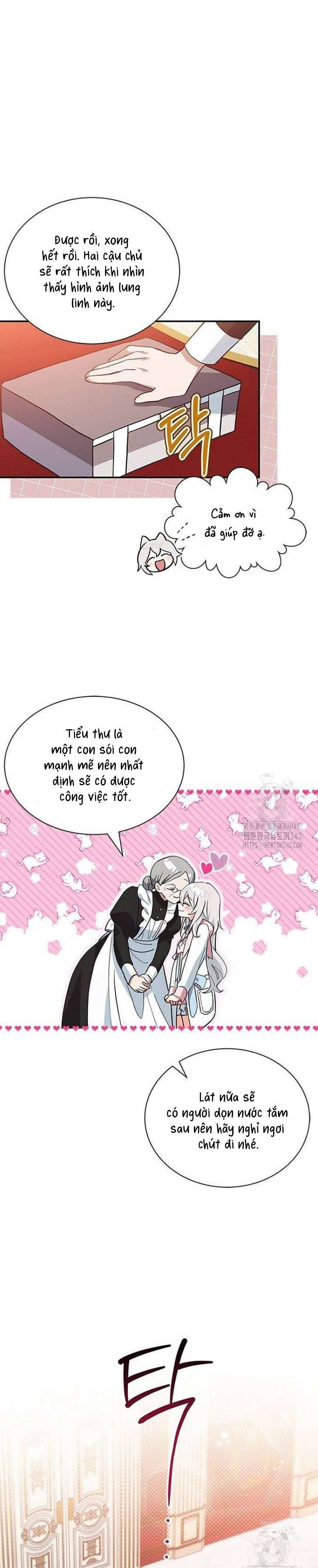 Mèo con được gia tộc sói nhận nuôi? Chapter 4 - Trang 3