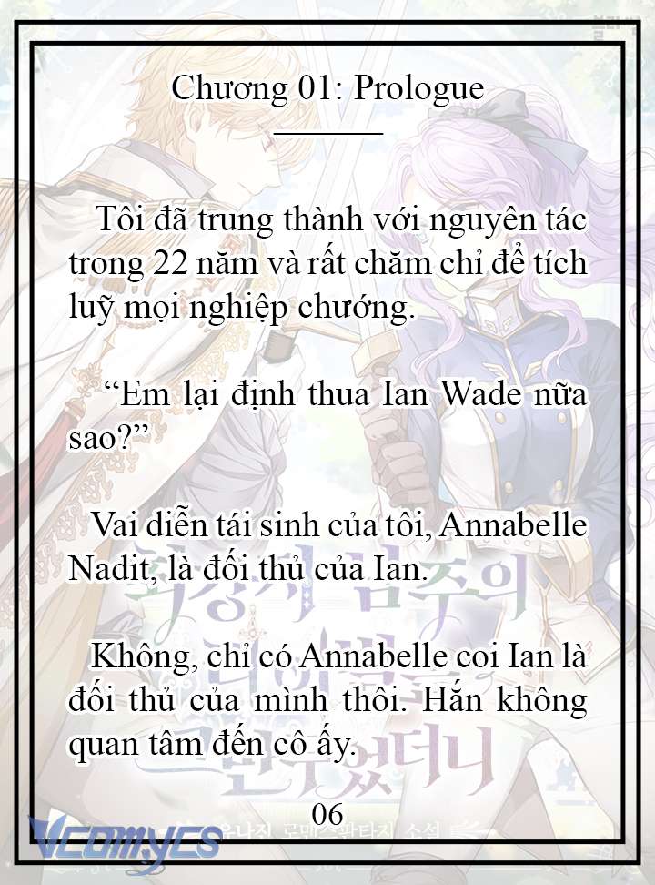 [Novel] Tôi Không Còn Là Đối Thủ Của Nam Chính Chap 1 - Trang 2