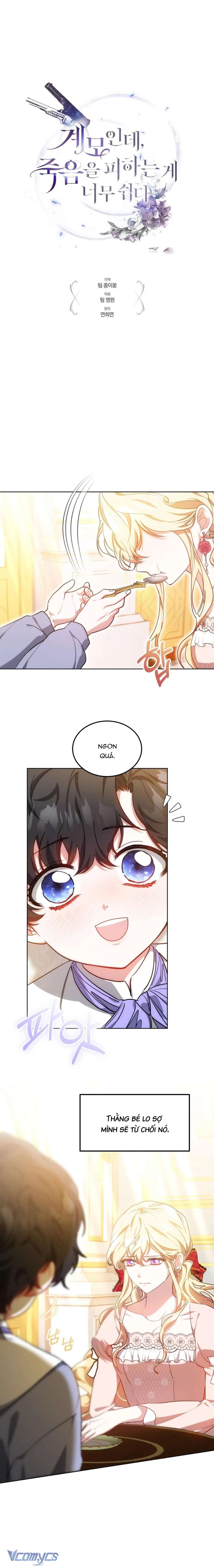 Dù Là Mẹ Kế Nhưng Tôi Thoát Khỏi Cái Chết Rất Dễ Dàng Chapter 11 - Trang 4