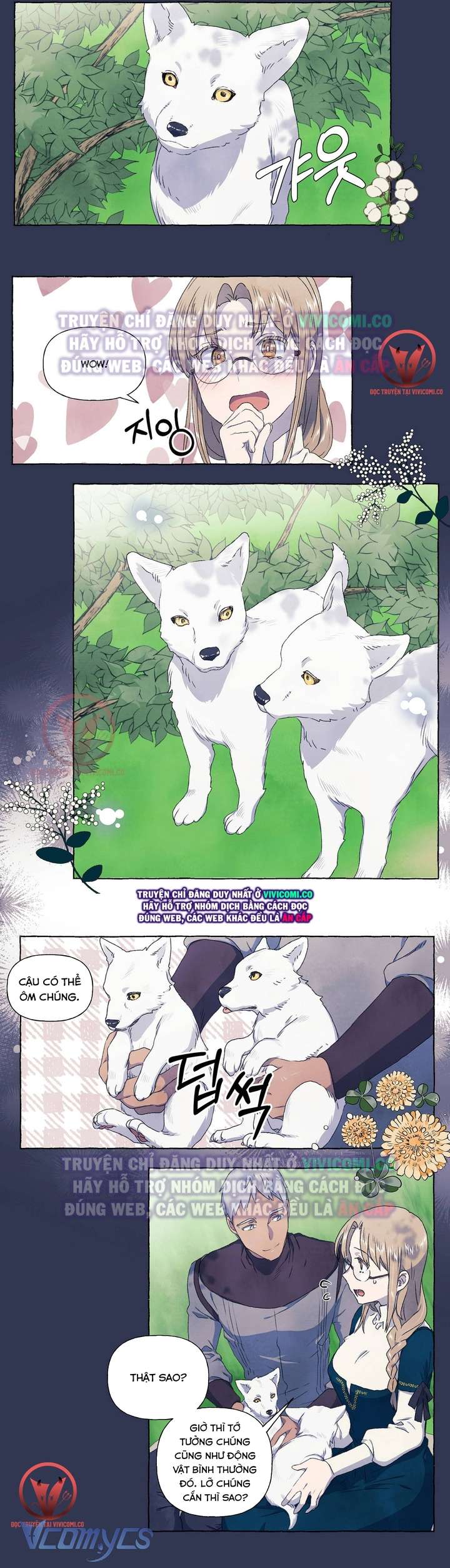 [18+] Chàng Sói Ngốc Và Nàng Thủ Thư Chapter 28 - Trang 3