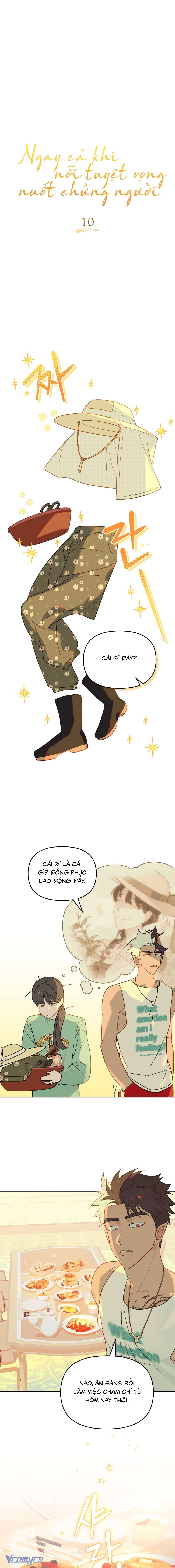 Ngay Cả Khi Nỗi Tuyệt Vọng Nuốt Chửng Người Chap 10 - Trang 3