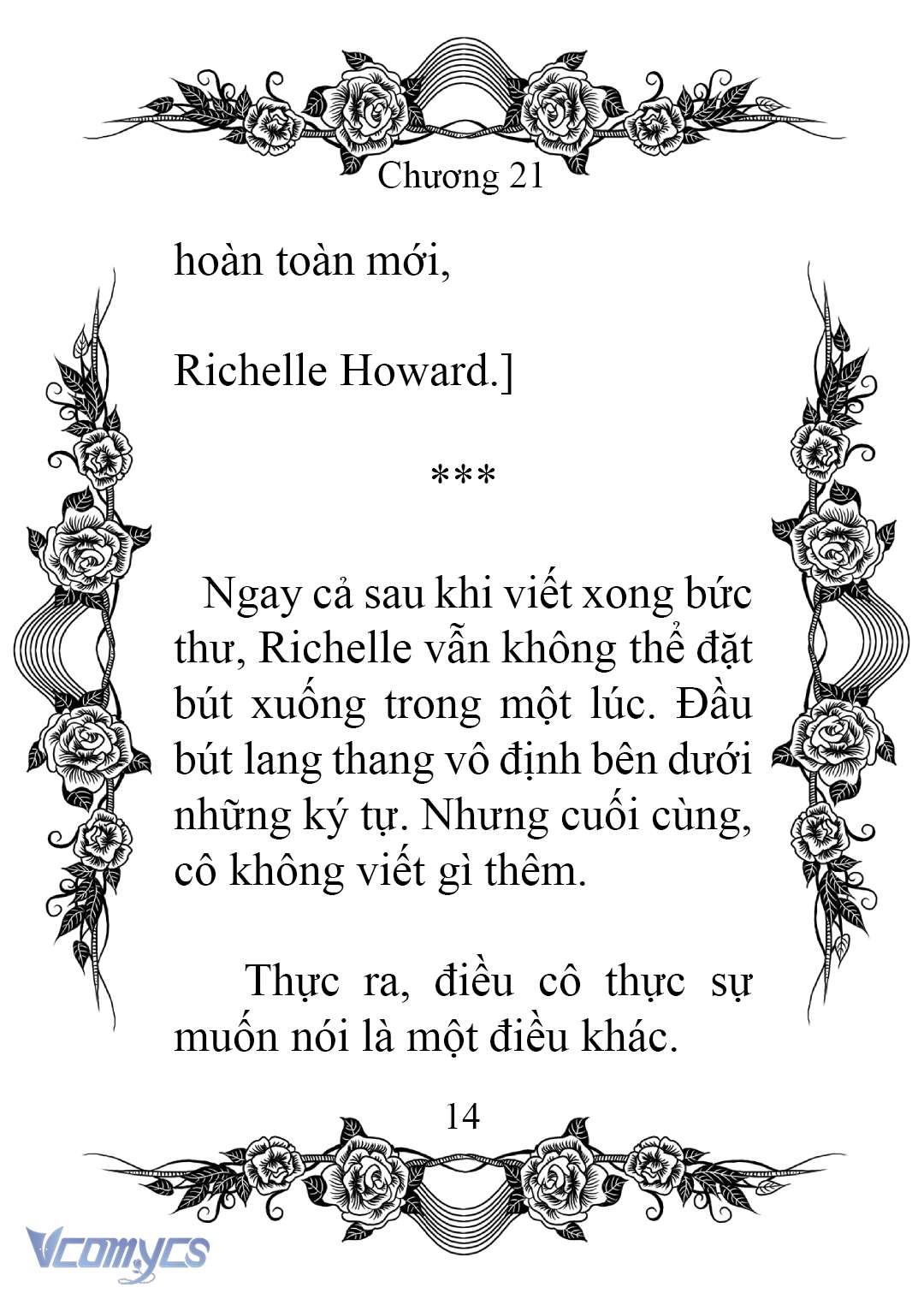 [Novel] Chào Mừng Đến Với Dinh Thự Hoa Hồng Chap 21 - Trang 2