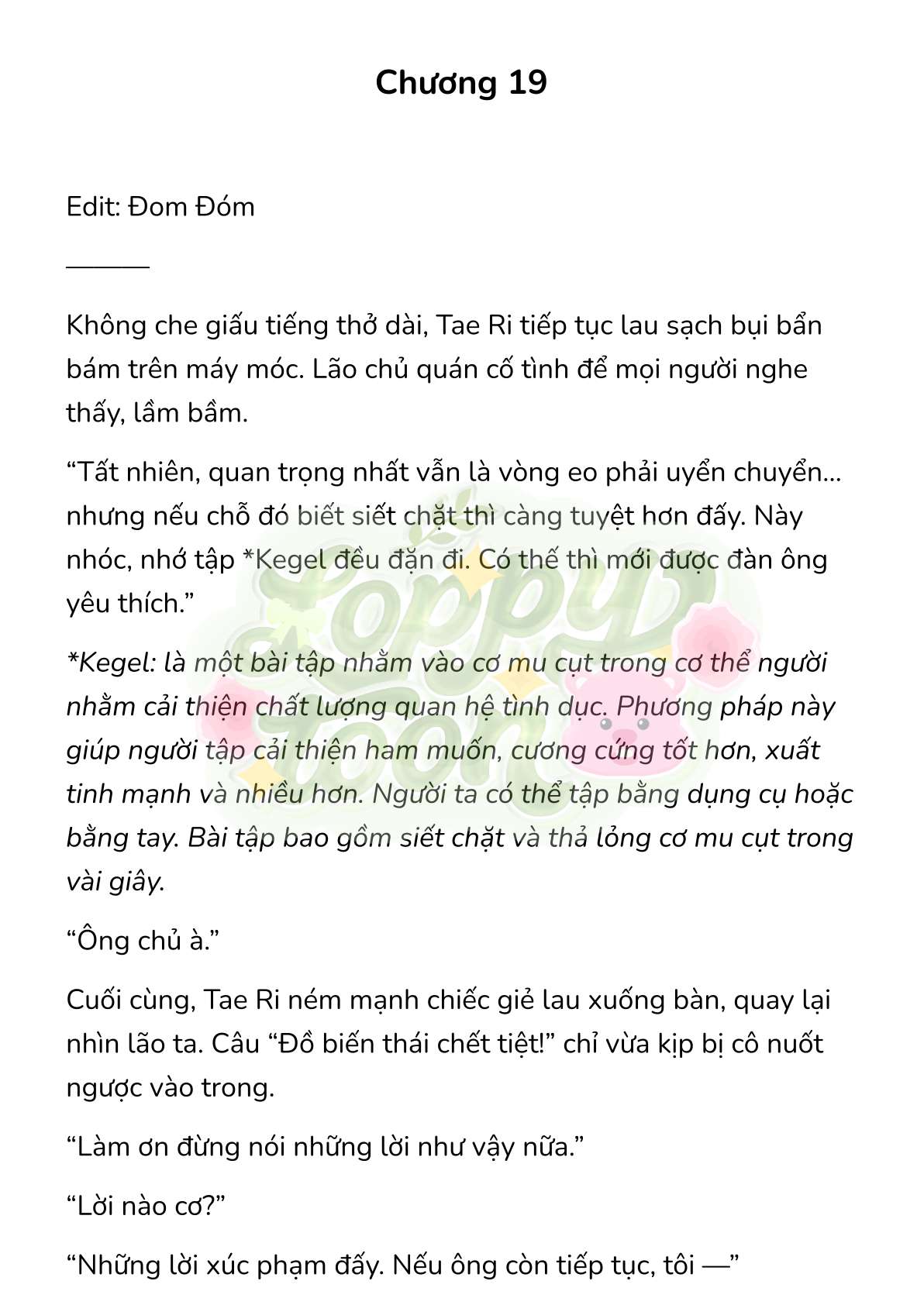 [Novel] Gửi Kẻ Xa Lạ Phản Bội Đạo Đức Chap 19 - Trang 2