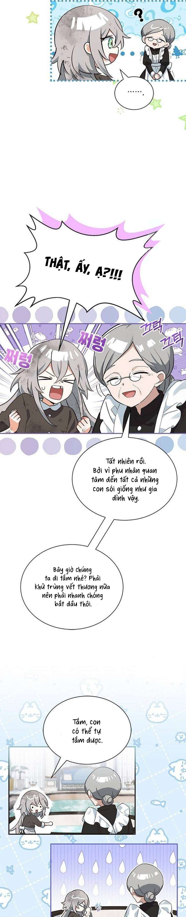 Mèo con được gia tộc sói nhận nuôi? Chapter 4 - Trang 3