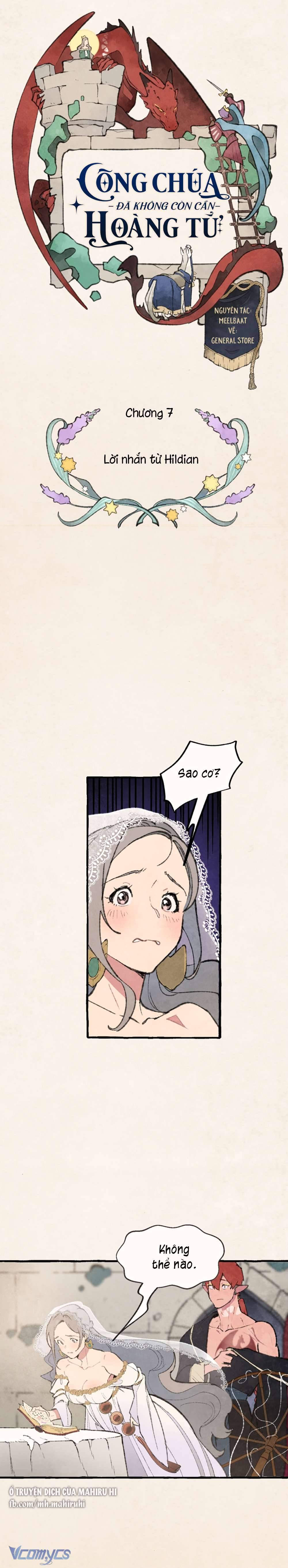 Công Chúa Đã Không Còn Cần Hoàng Tử Chapter 7 - Trang 4