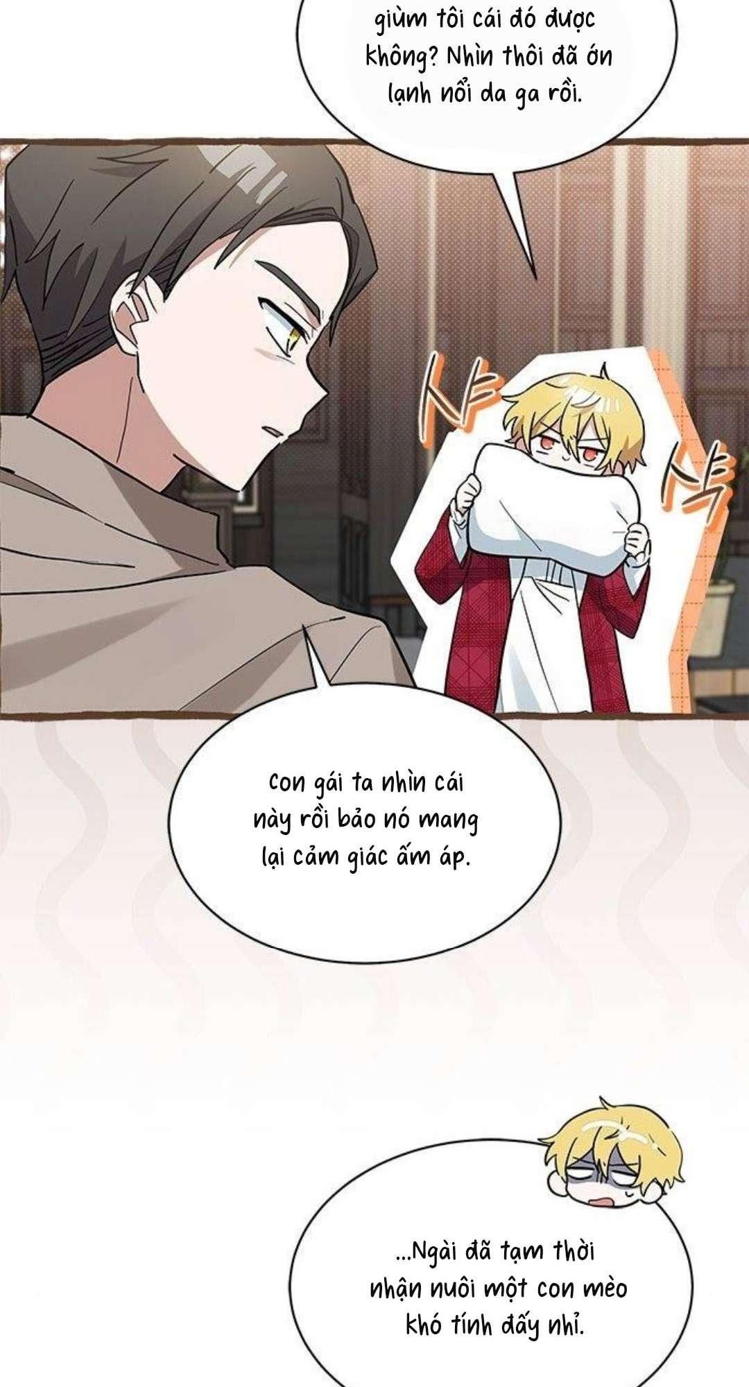 Mèo con được gia tộc sói nhận nuôi? Chapter 25 - Trang 3