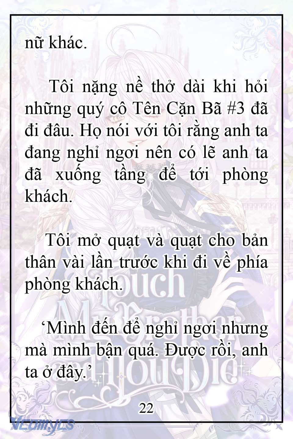 [Novel] Động Vào Em Trai Tôi Xem, Các Người Chết Chắc Chap 8 - Trang 2