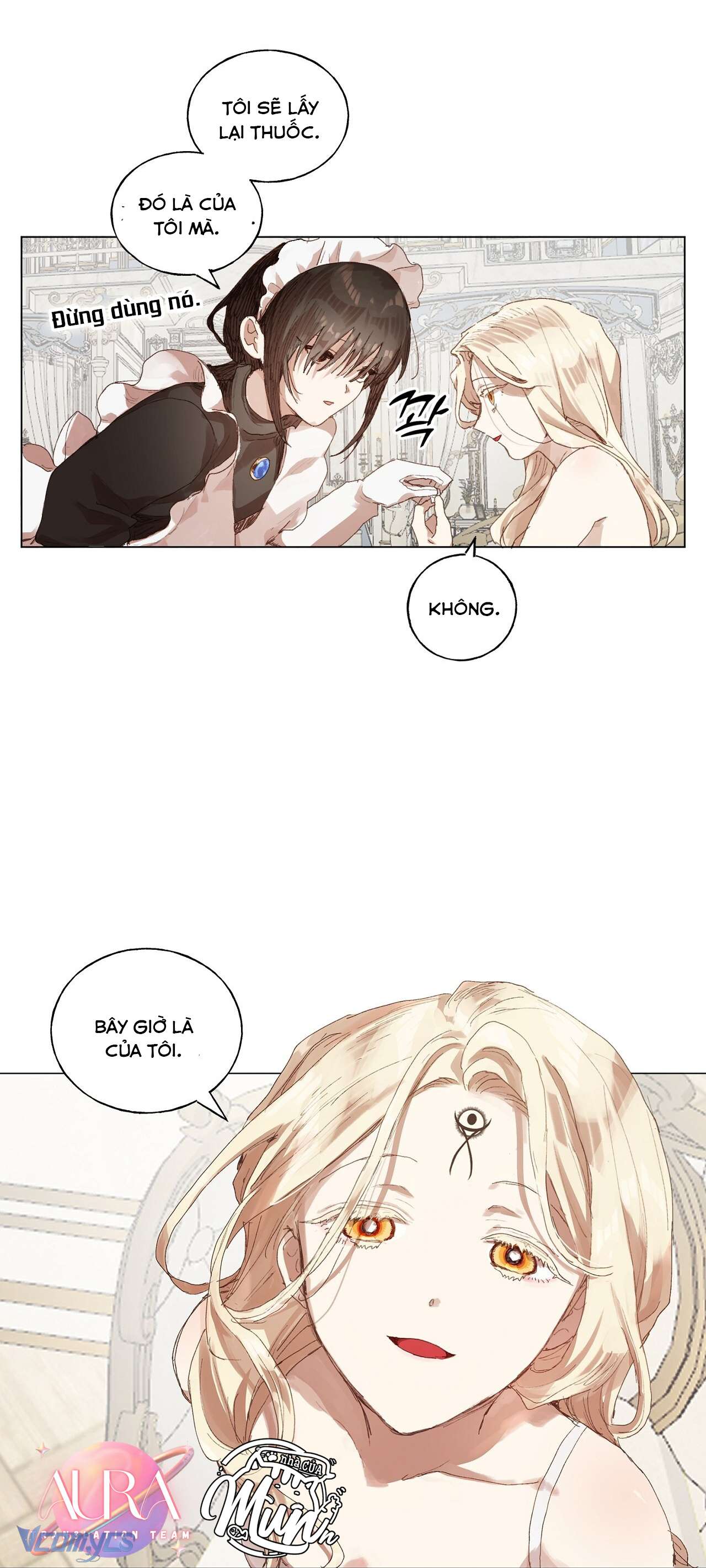 Cách một thánh nữ sa ngã sống cùng quỷ dữ Chap 18 - Trang 2