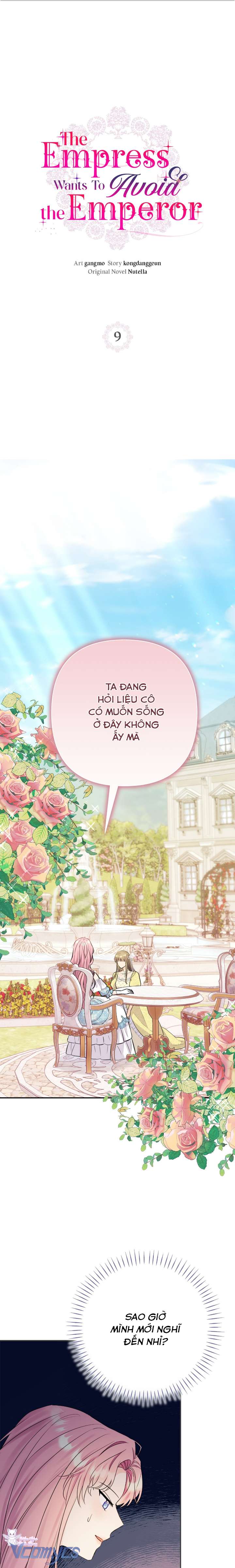 Tuy Là Hoàng Hậu, Nhưng Tôi Muốn Né Hoàng Đế Chapter 9 - Trang 4