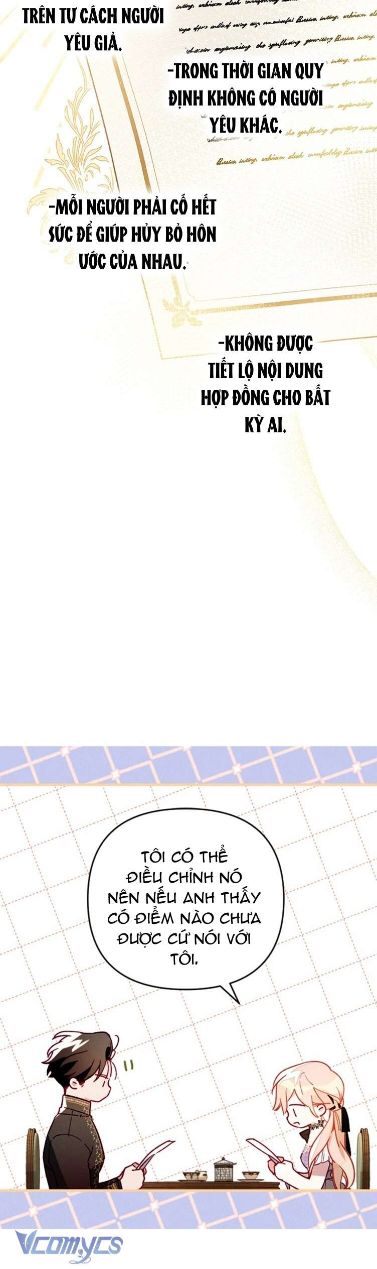 Nuôi vị hôn phu bằng tiền bạc. Chap 8 - Trang 2