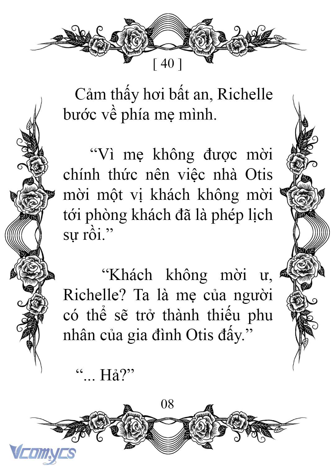 [Novel] Chào Mừng Đến Với Dinh Thự Hoa Hồng Chap 40 - Trang 2