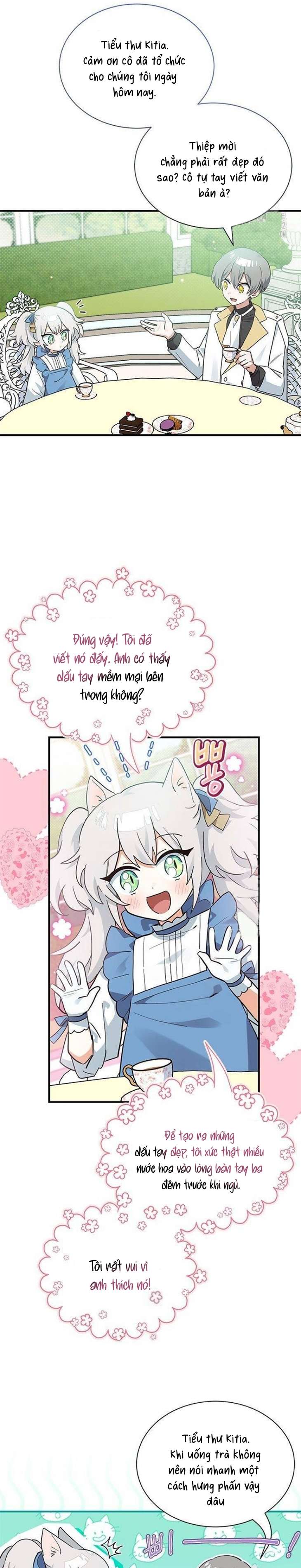 Mèo con được gia tộc sói nhận nuôi? Chapter 15 - Trang 3