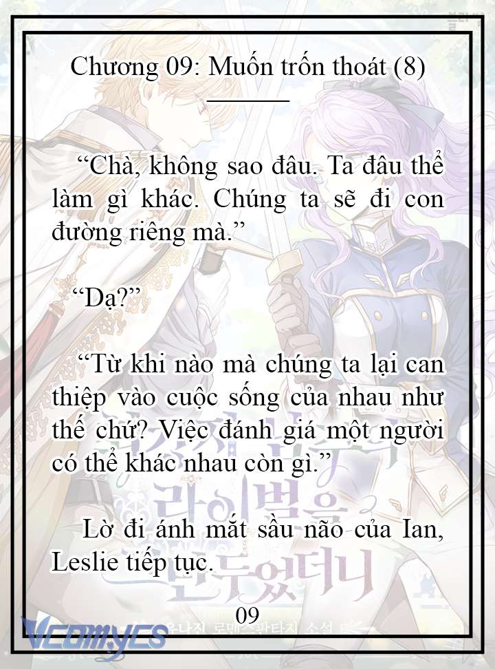 [Novel] Tôi Không Còn Là Đối Thủ Của Nam Chính Chap 9 - Trang 2