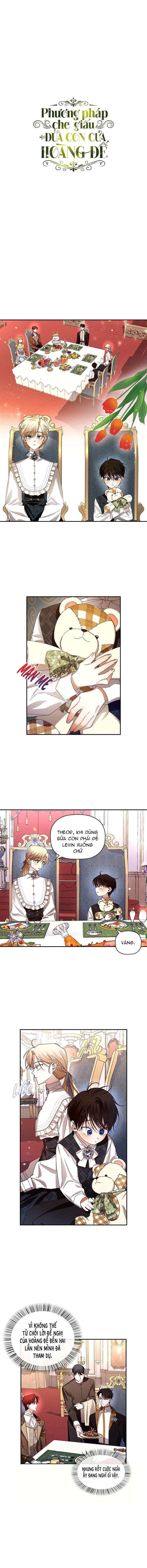 Phương Pháp Che Giấu Đứa Con Của Hoàng Đế Chapter 8 - Trang 4