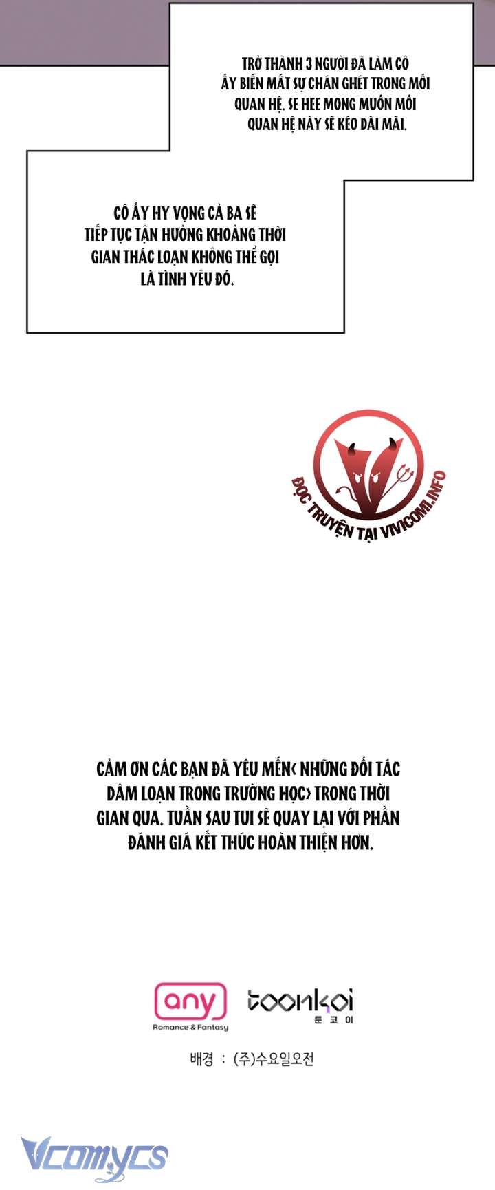 [18+] Những Đối Tác Dâm Loạn Ở Trường Học Chapter 22 - Trang 3