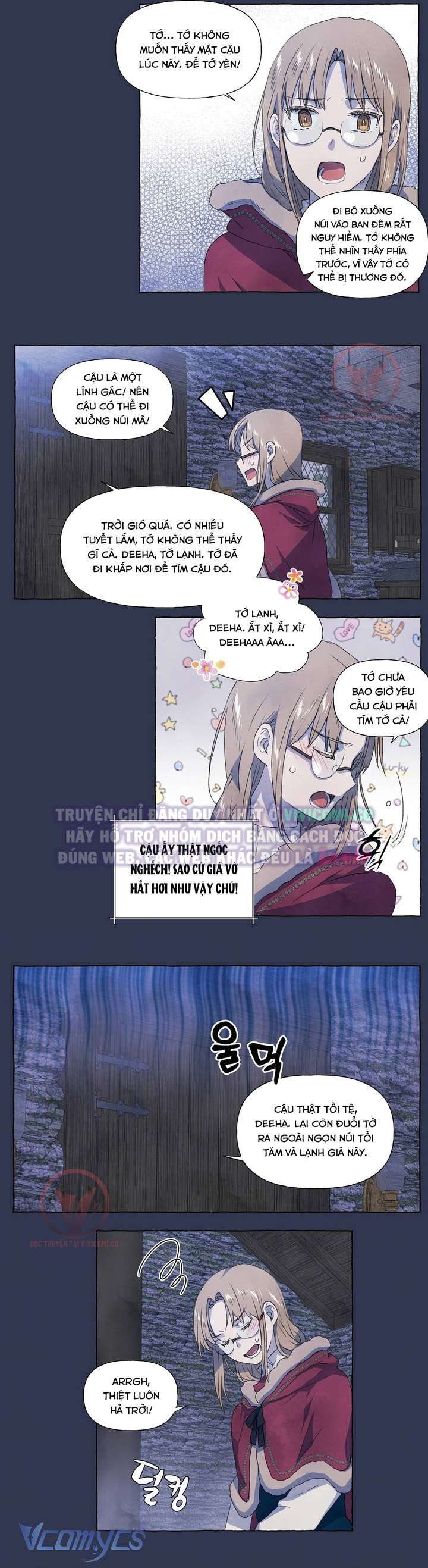 [18+] Chàng Sói Ngốc Và Nàng Thủ Thư Chapter 16 - Trang 3