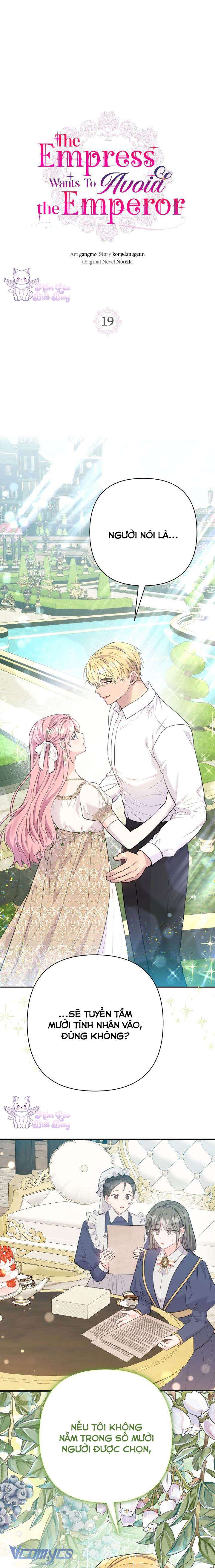 Tuy Là Hoàng Hậu, Nhưng Tôi Muốn Né Hoàng Đế Chapter 19 - Trang 4