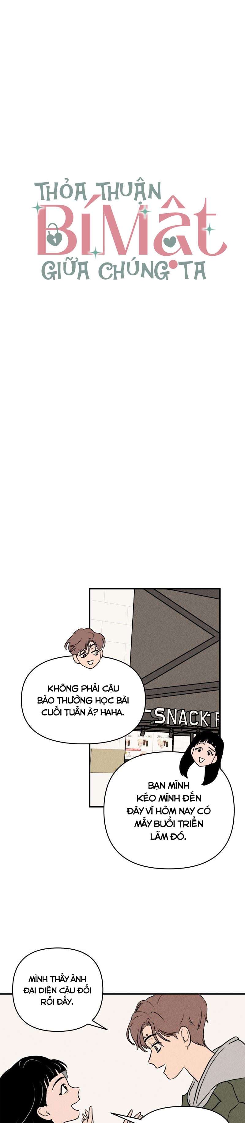 Thỏa Thuận Bí Mật Giữa Chúng Ta Chapter 6 - Next Chapter 7