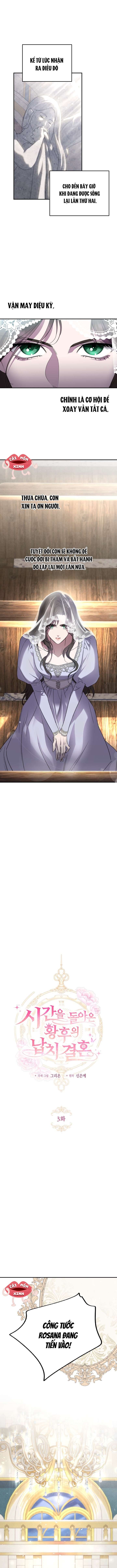 Cuộc Hôn Nhân Bị Bắt Cóc Xuyên Thời Gian Của Hoàng Hậu Chap 3 - Trang 3