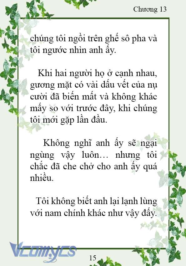 [Novel] Trở Thành Em Gái Của Nam Chính Tiểu Thuyết Đam Mỹ Chap 13 - Trang 2