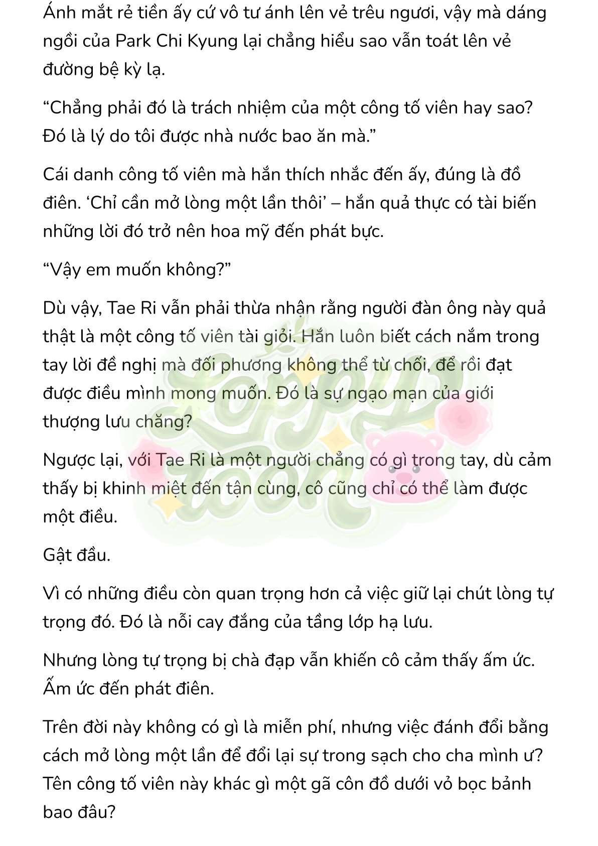 [Novel] Gửi Kẻ Xa Lạ Phản Bội Đạo Đức Chap 22 - Trang 2