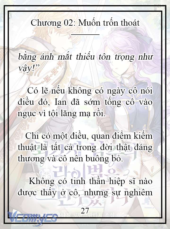 [Novel] Tôi Không Còn Là Đối Thủ Của Nam Chính Chap 2 - Trang 2