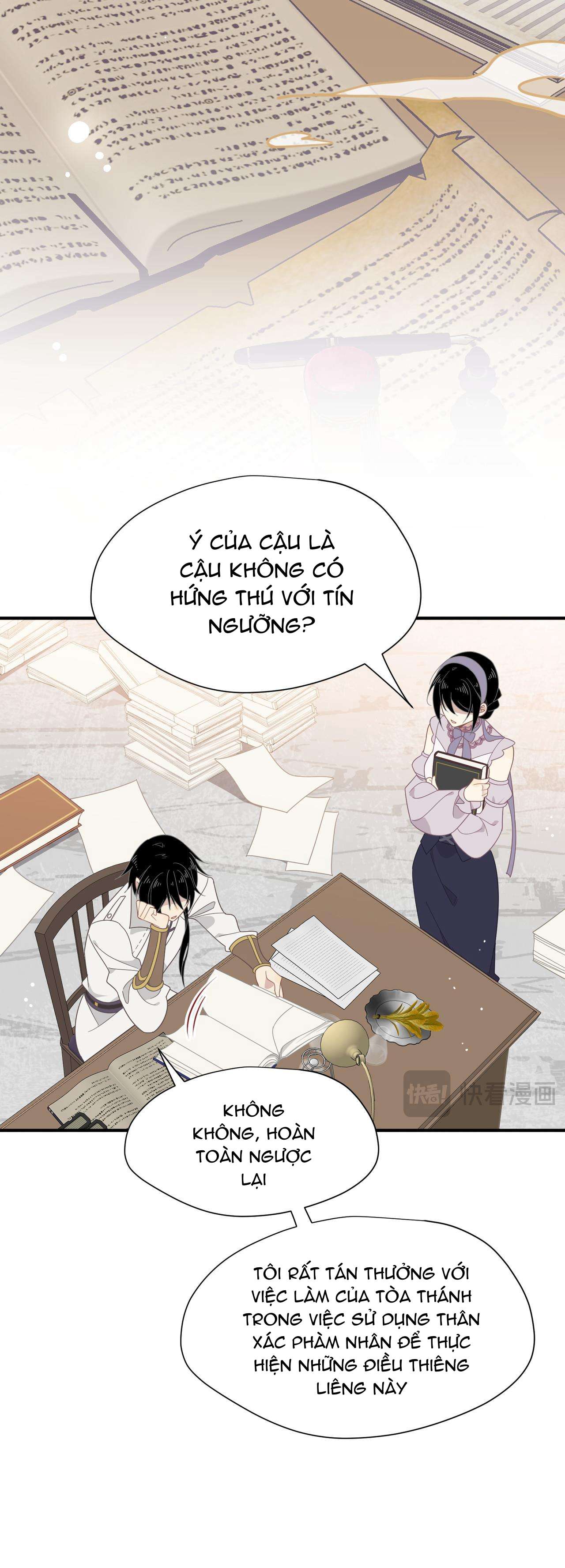 Xuyên thành phù thủy nuôi dưỡng kỵ sĩ thánh điện Chapter 32 - Trang 4