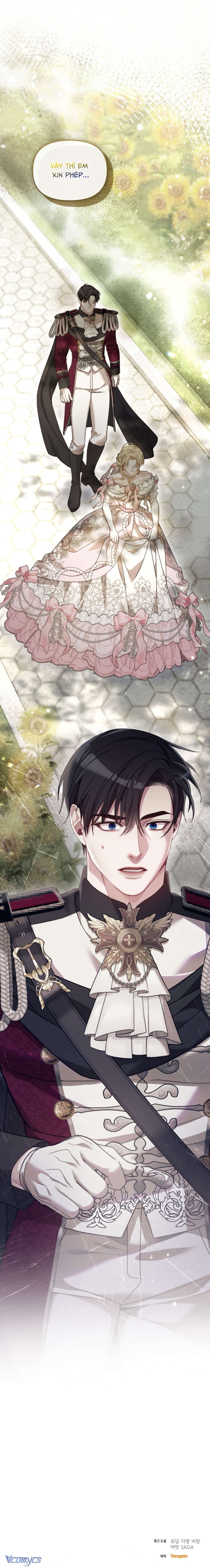 Tuy Là Hoàng Hậu Thay Thế Nhưng Tôi Lại Đánh Mất Đêm Đầu Tiên Chapter 10 - Trang 3