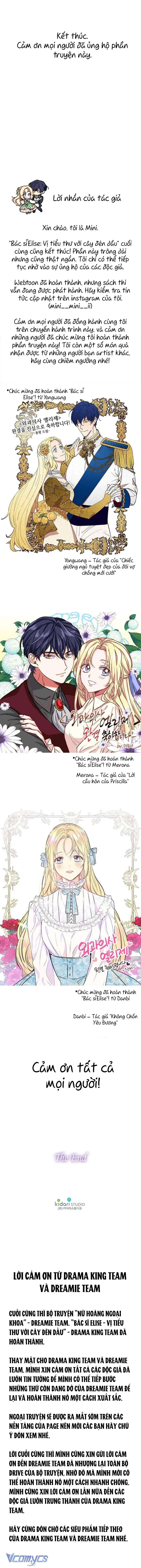 Bác Sĩ Elise: Vi Tiểu Thư Với Cây Đèn Dầu Chap END - Trang 2