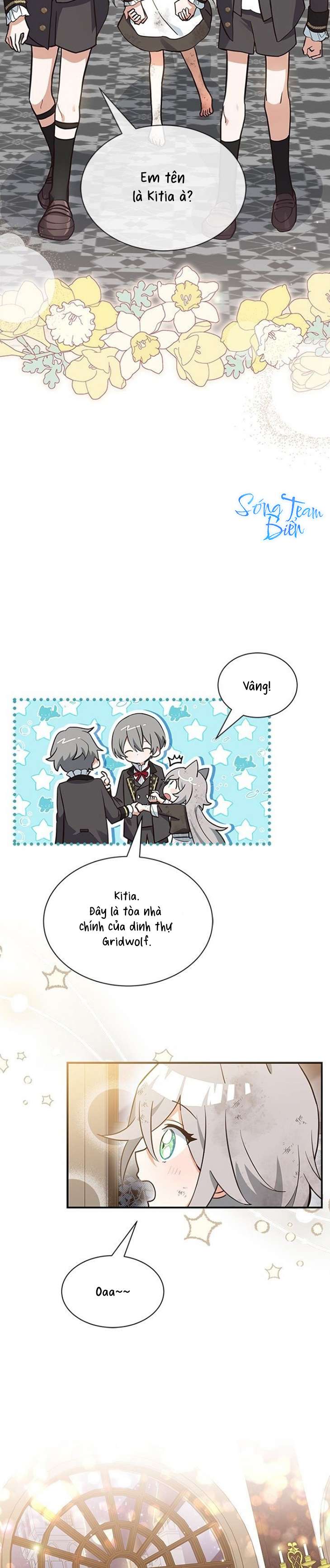 Mèo con được gia tộc sói nhận nuôi? Chapter 2 - Trang 3