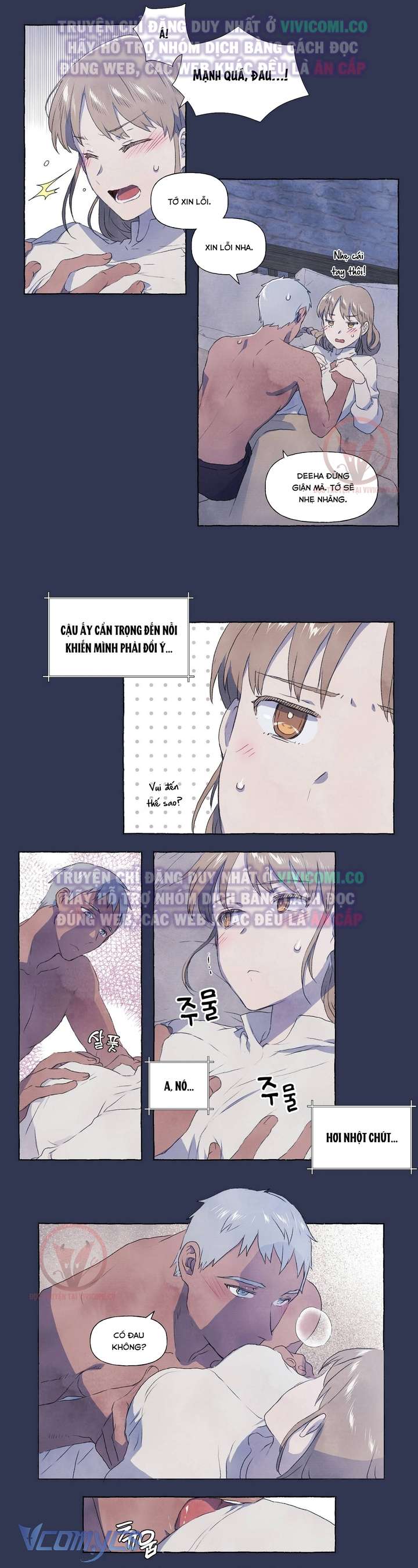 [18+] Chàng Sói Ngốc Và Nàng Thủ Thư Chapter 3 - Trang 3