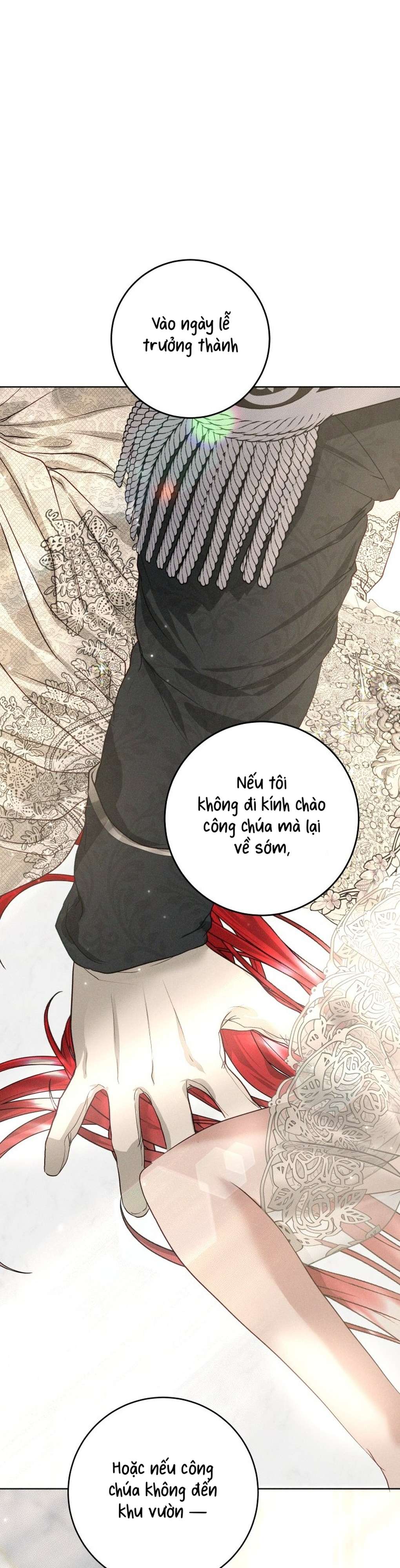 [ 18+ ] Lời Nguyền Tóc Đỏ Chapter 11 - Trang 3