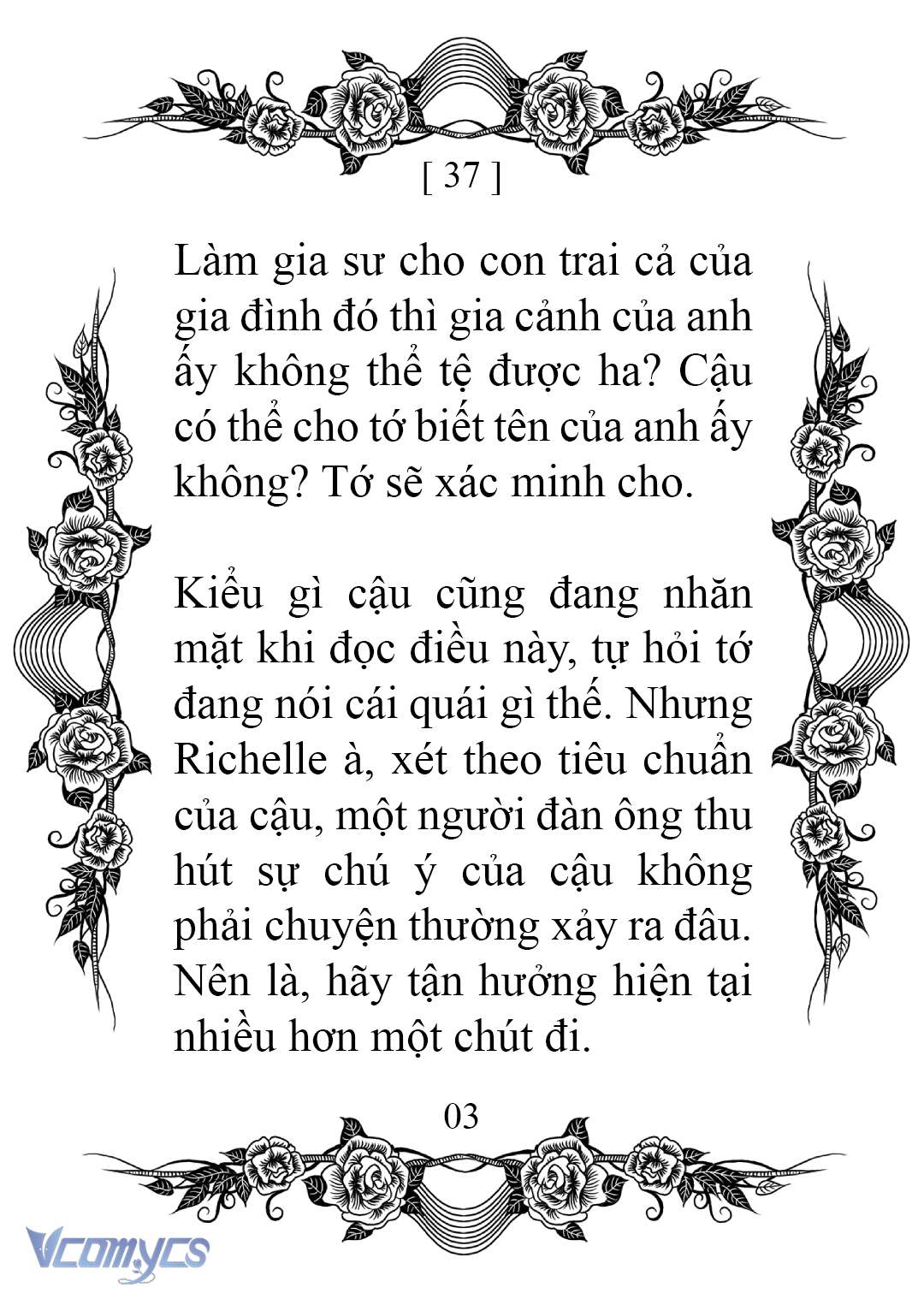 [Novel] Chào Mừng Đến Với Dinh Thự Hoa Hồng Chap 37 - Trang 2
