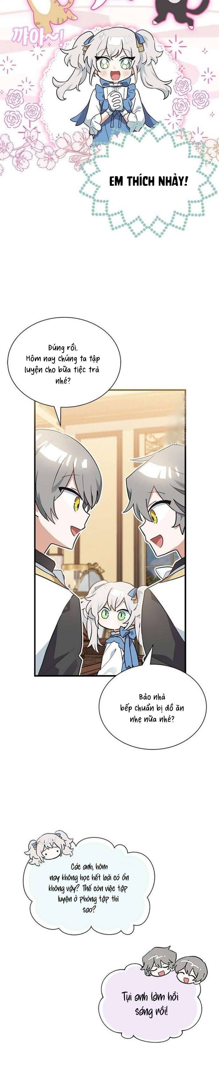 Mèo con được gia tộc sói nhận nuôi? Chapter 15 - Trang 3