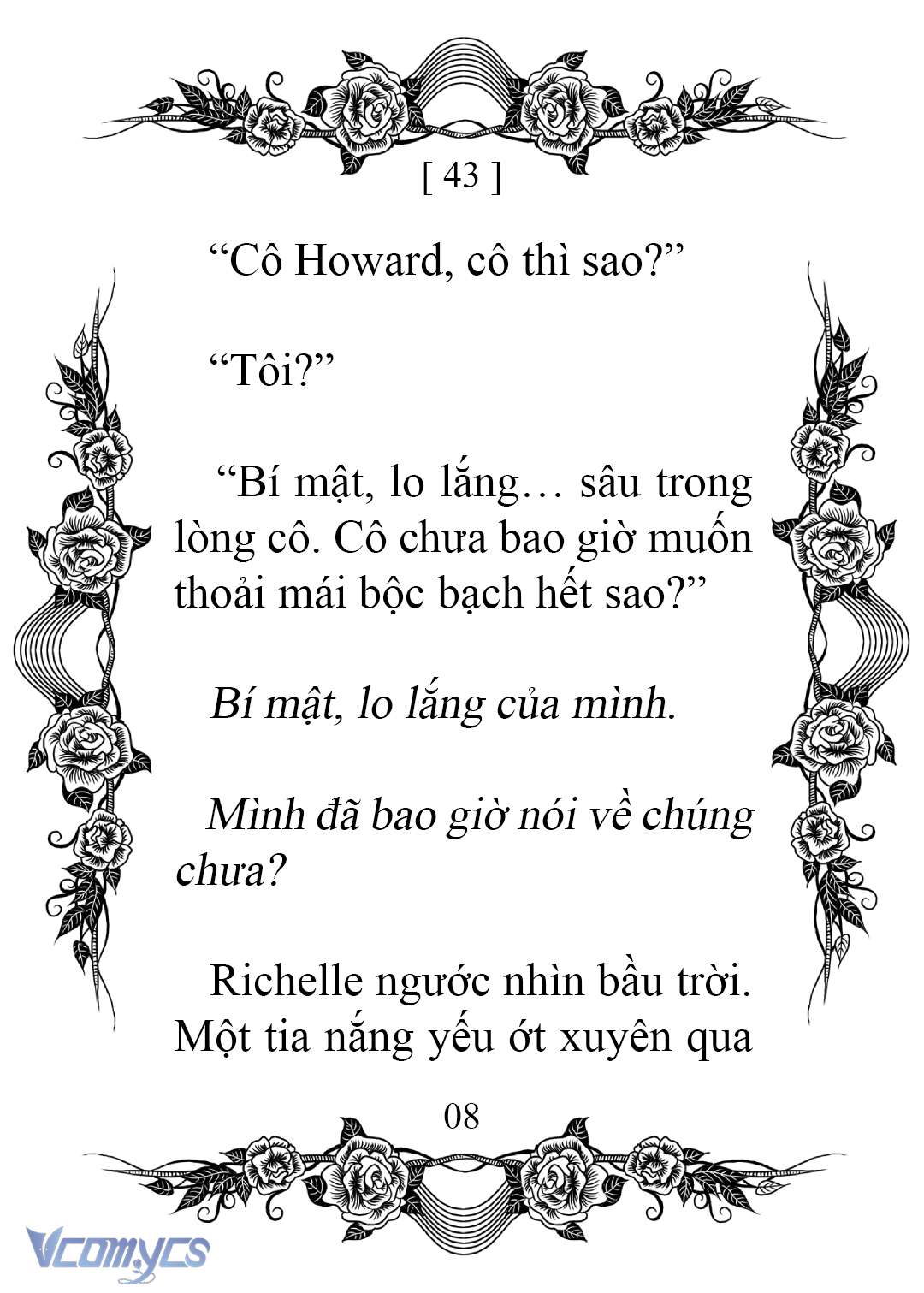 [Novel] Chào Mừng Đến Với Dinh Thự Hoa Hồng Chap 43 - Trang 2