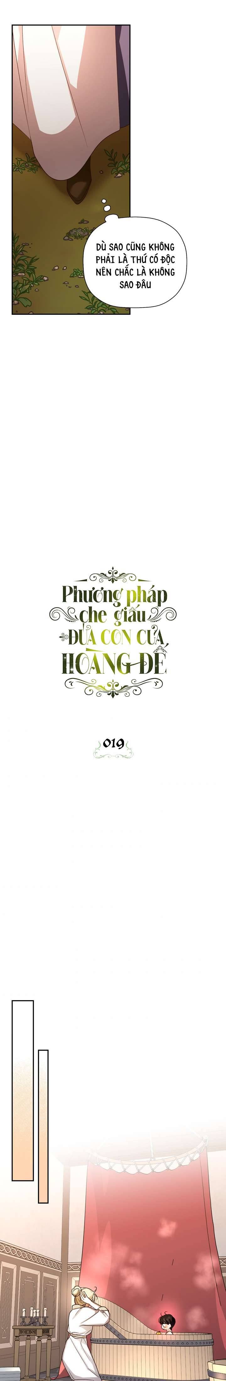 Phương Pháp Che Giấu Đứa Con Của Hoàng Đế Chapter 19 - Trang 4