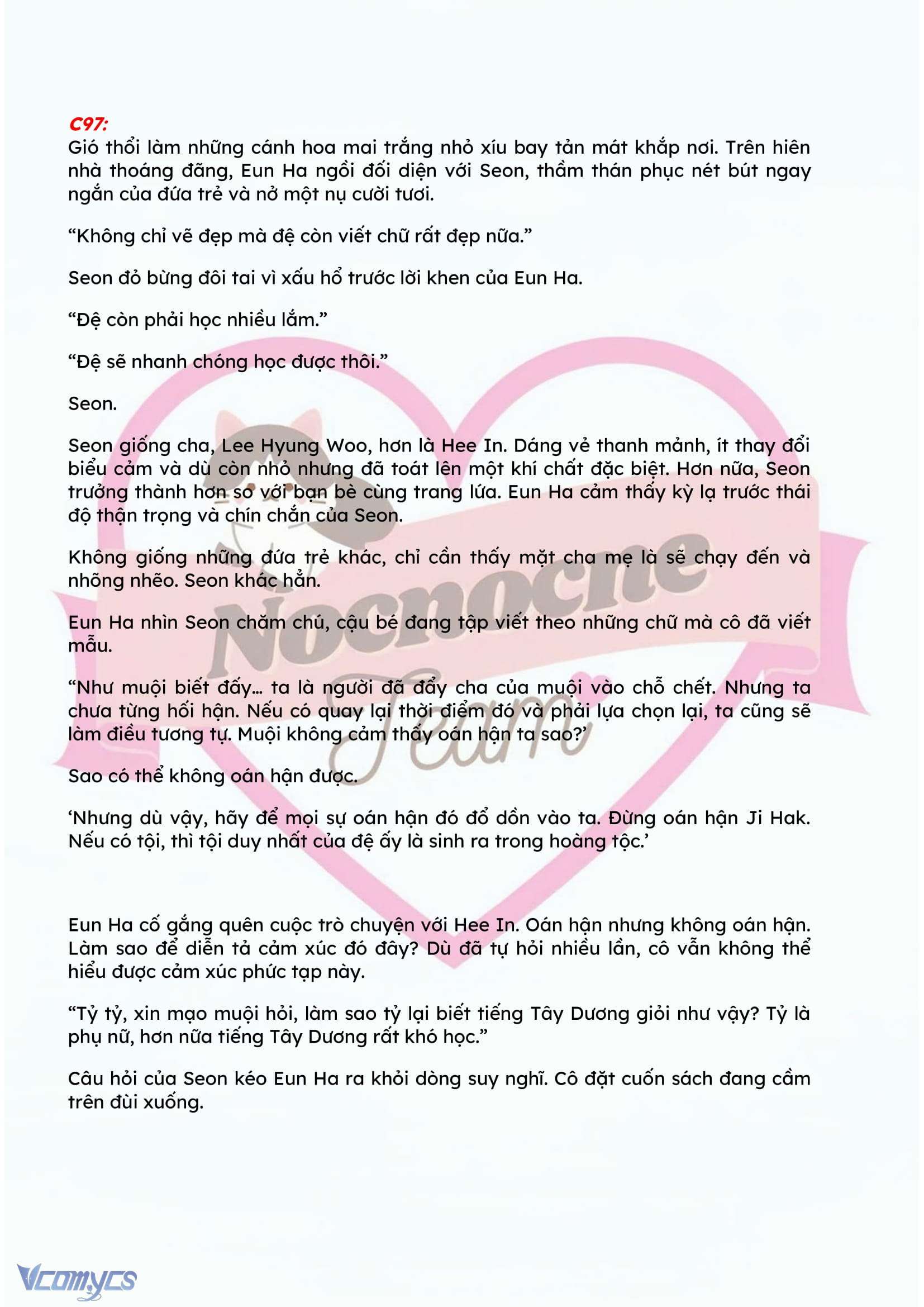 [FULL] [NOVEL] ĐÊM HỖN LOẠN Chap 97 - Next Chap 98