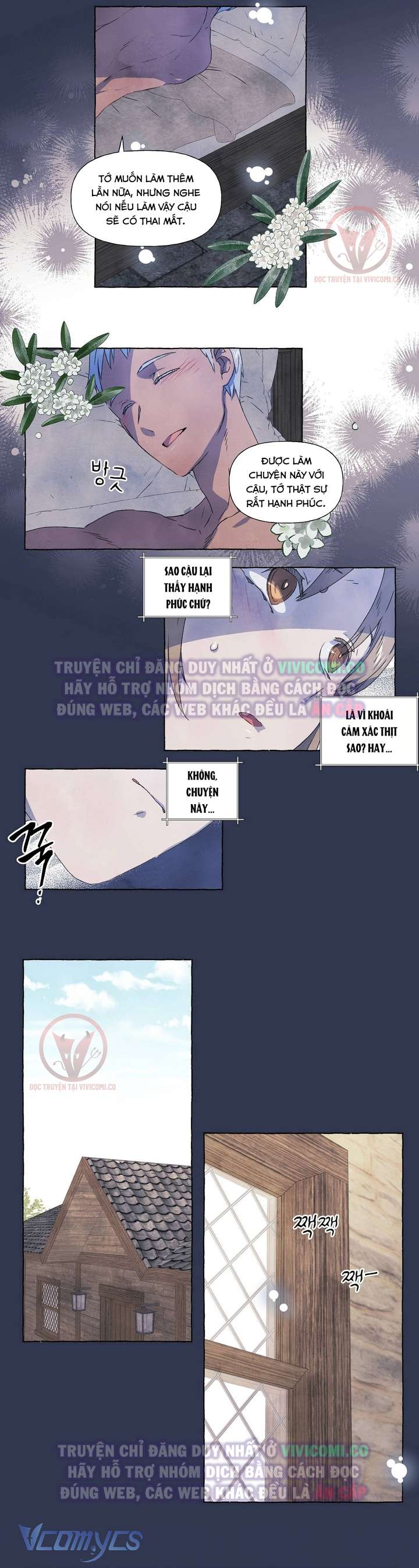 [18+] Chàng Sói Ngốc Và Nàng Thủ Thư Chapter 13 - Trang 3