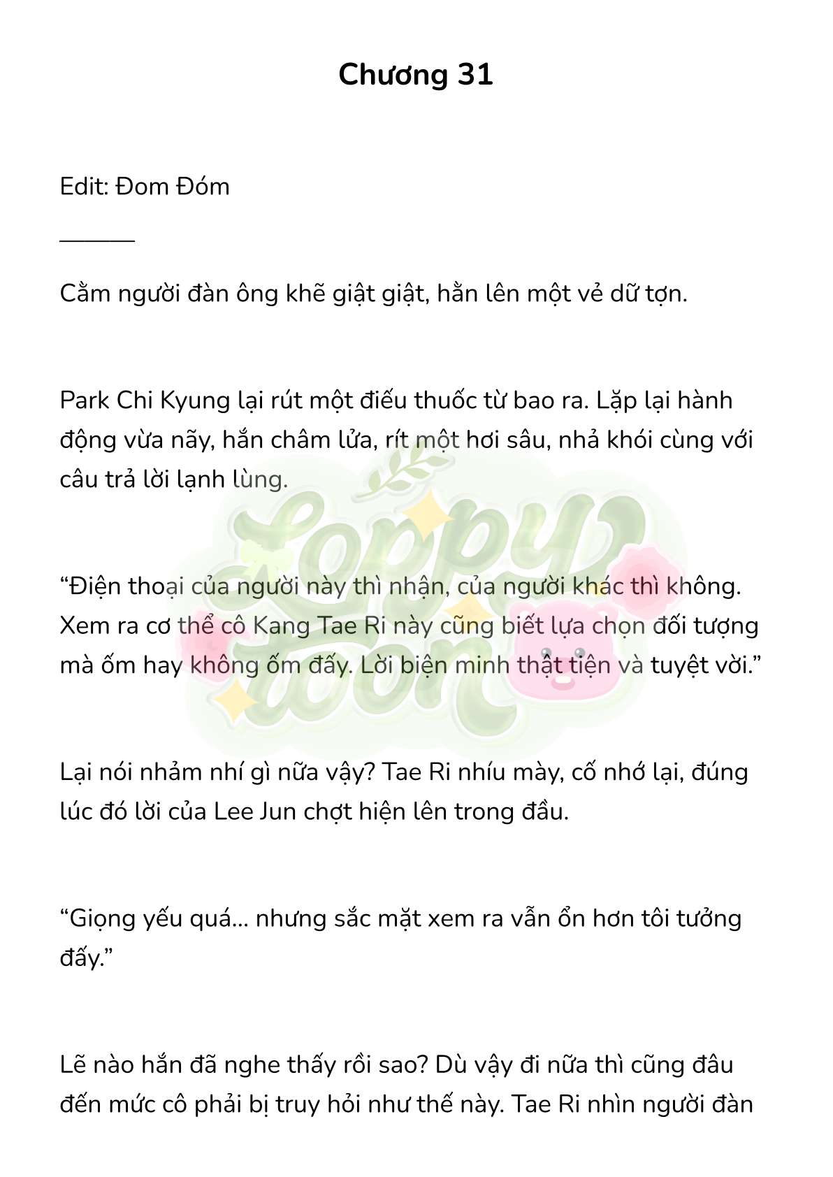 [Novel] Gửi Kẻ Xa Lạ Phản Bội Đạo Đức Chap 31 - Trang 2