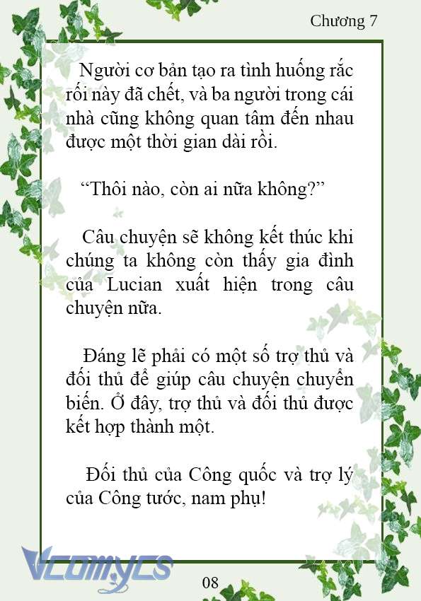 [Novel] Trở Thành Em Gái Của Nam Chính Tiểu Thuyết Đam Mỹ Chap 7 - Trang 2