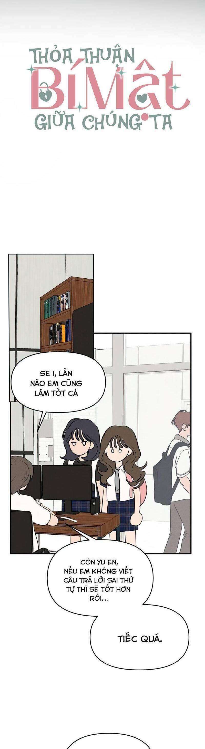 Thỏa Thuận Bí Mật Giữa Chúng Ta Chapter 39 - Trang 4