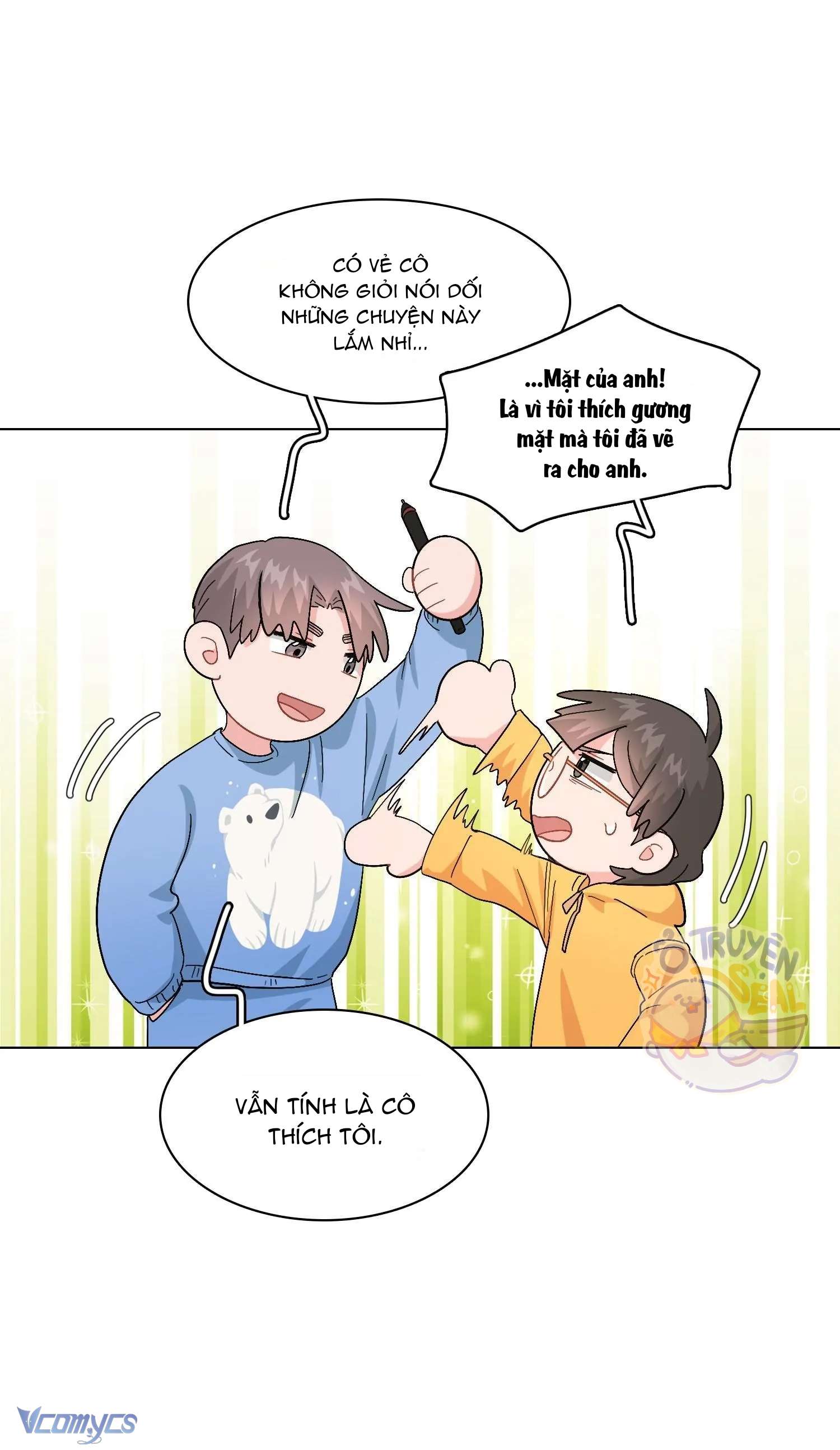 Bạn Cùng Phòng Tôi Là Bá Tổng Truyện Hư Cấu Chap 18 - Trang 2