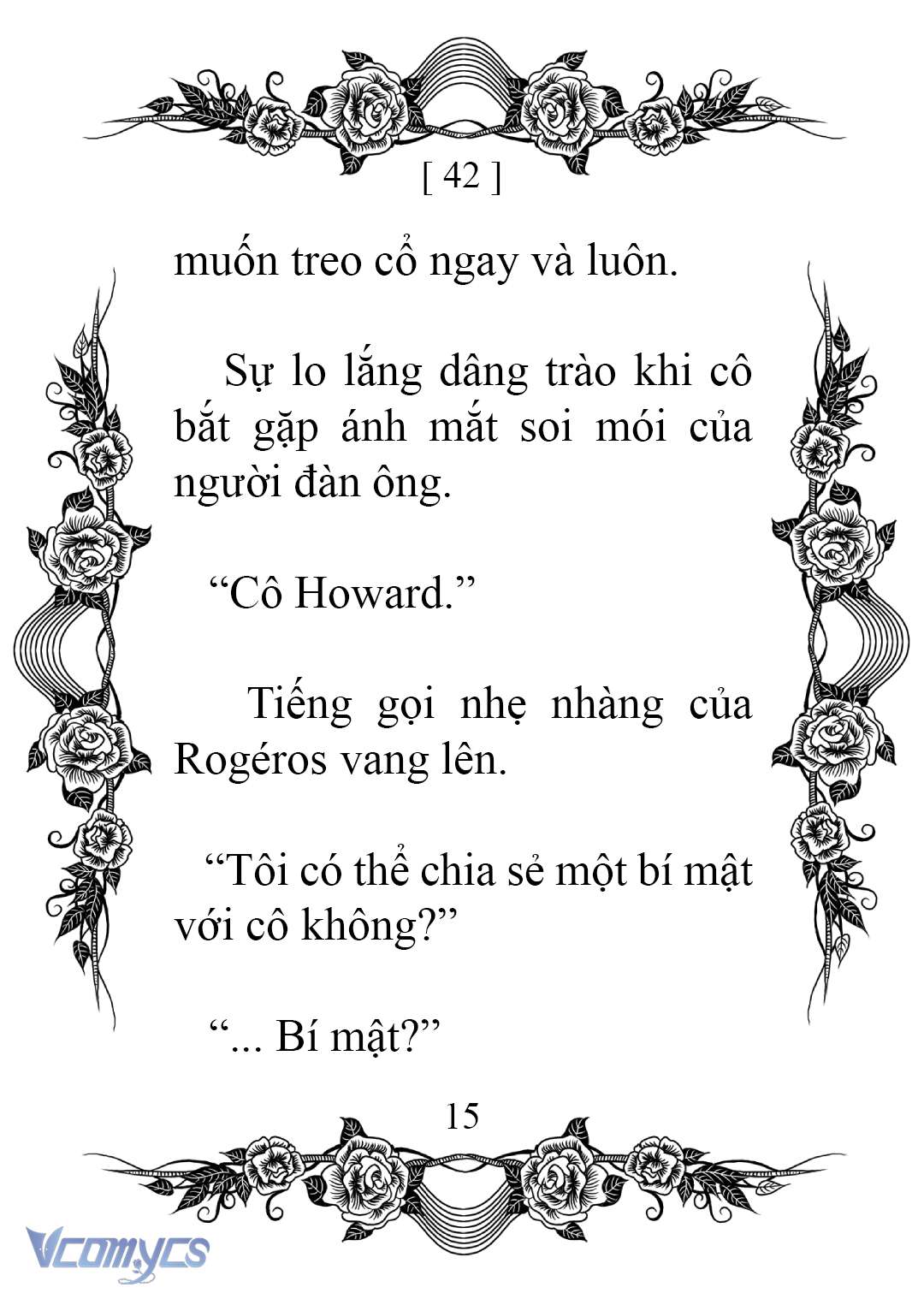 [Novel] Chào Mừng Đến Với Dinh Thự Hoa Hồng Chap 42 - Trang 2