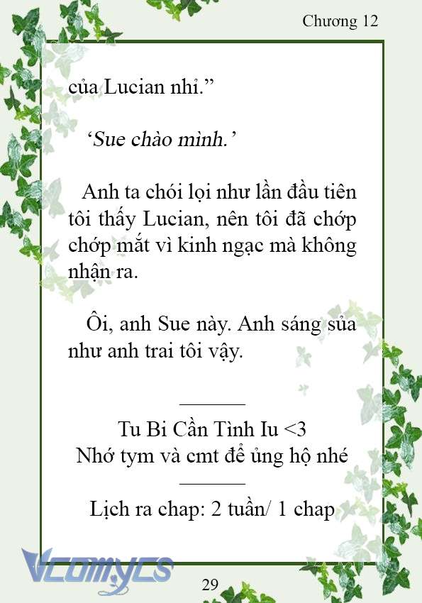 [Novel] Trở Thành Em Gái Của Nam Chính Tiểu Thuyết Đam Mỹ Chap 12 - Trang 2