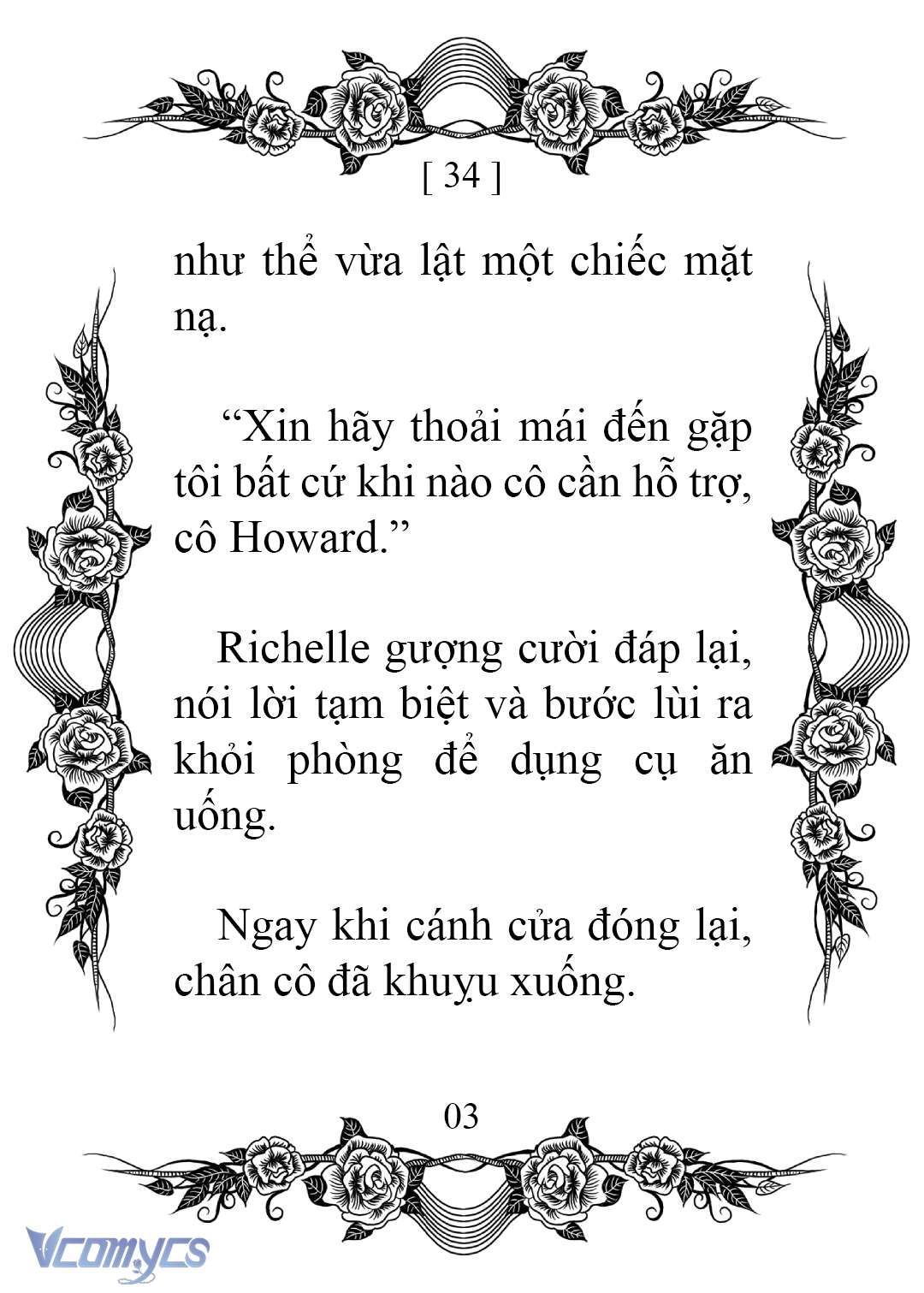 [Novel] Chào Mừng Đến Với Dinh Thự Hoa Hồng Chap 34 - Trang 2