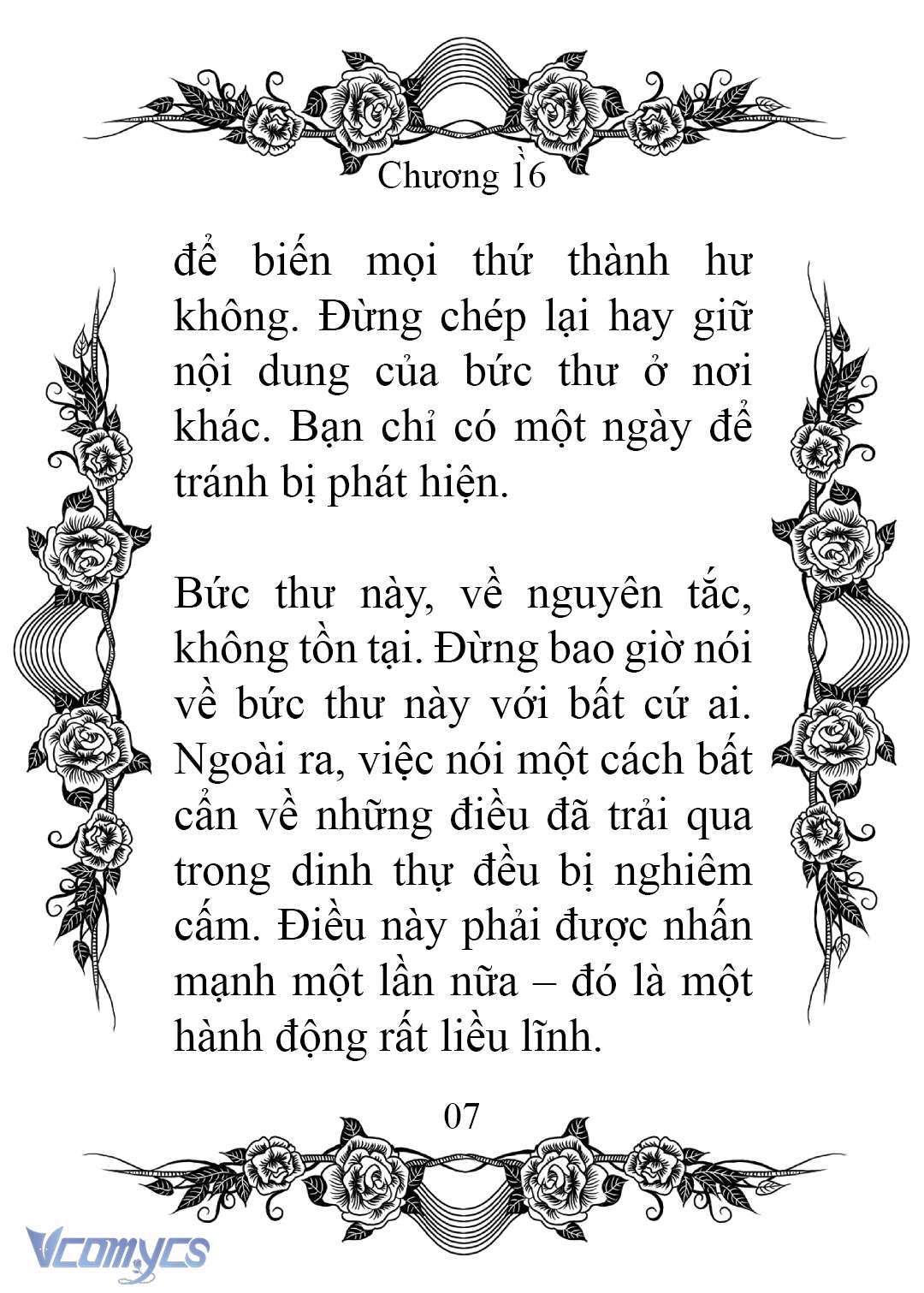 [Novel] Chào Mừng Đến Với Dinh Thự Hoa Hồng Chap 16 - Trang 2