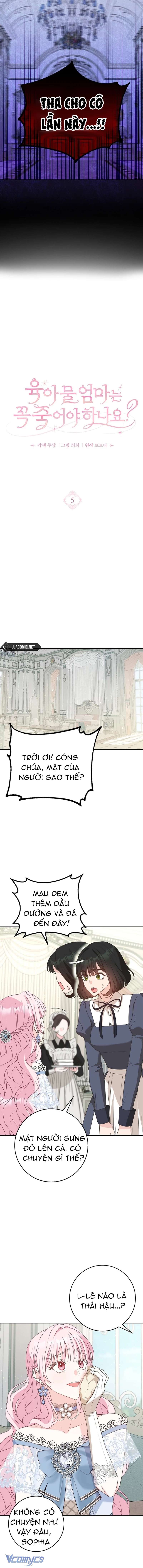 Người Mẹ Trong Tiểu Thuyết Nuôi Con Có Nhất Thiết Phải Chết Không? Chap 5 - Trang 4