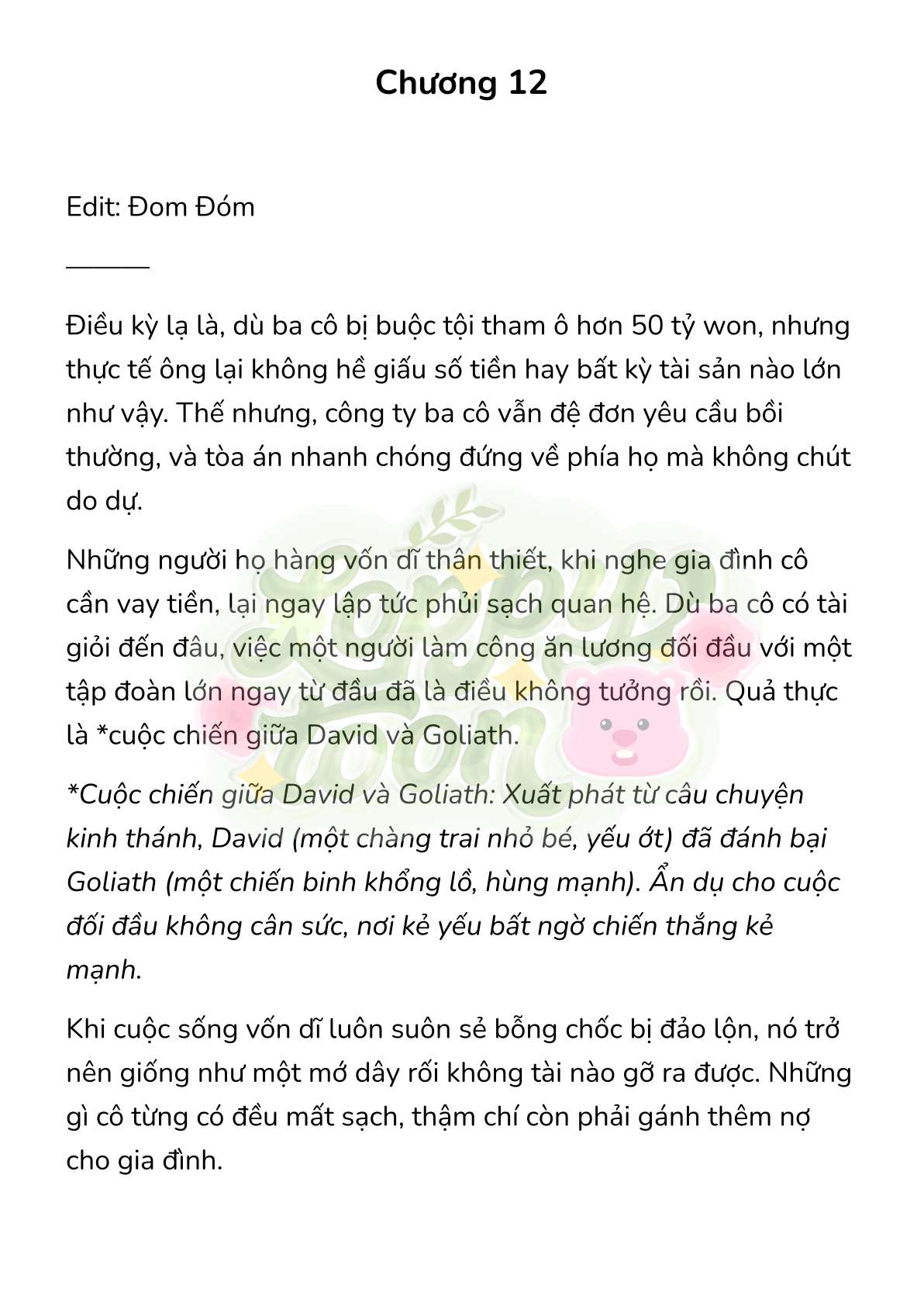 [Novel] Gửi Kẻ Xa Lạ Phản Bội Đạo Đức Chap 12 - Trang 2